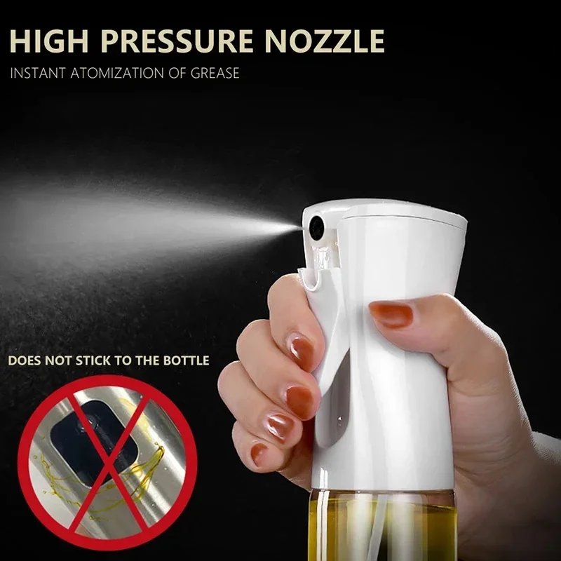 Kitchen Oil Spray Bottle Plastics Olive Acid Sprayer for BBQ Baking Oil Dispenser Nebulizer Accessories BBQ Kitchenware