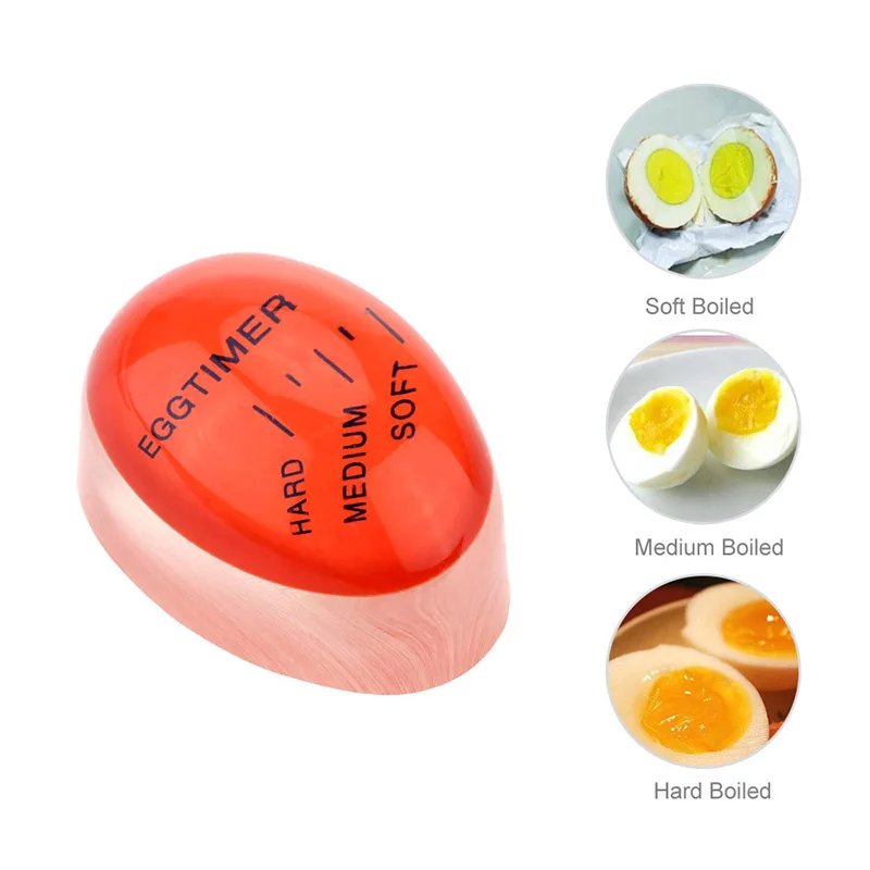 Egg Boil Timer Indicator Half Boil Shows Egg Doneness Mini Egg Boiler Brand New High Quality Kitchen Gadgets Practical