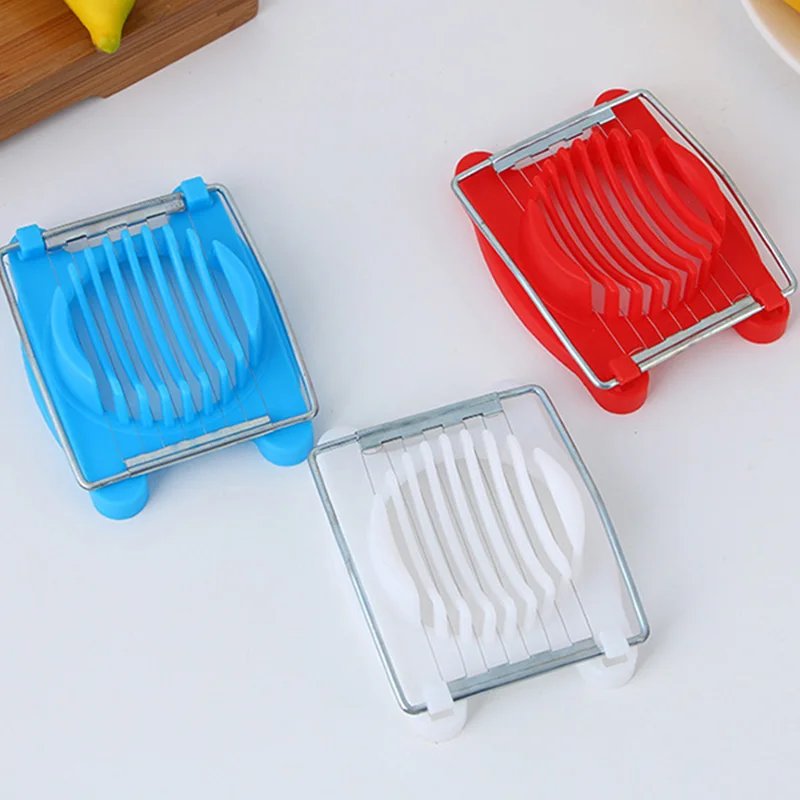 Kitchen Accessories Egg Slicer Chopper Stainless Steel Fruit Salad Cutter Egg Tools Manual Food Processors Kitchen Gadget ALI426