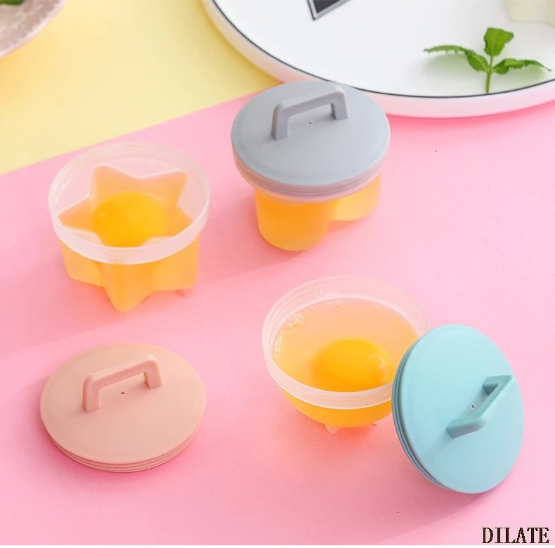 Silicone Egg Cup Mini Egg Boiler Silicone Steam Egg Cup Kitchen Baking Accessories Molds Boiled Separator