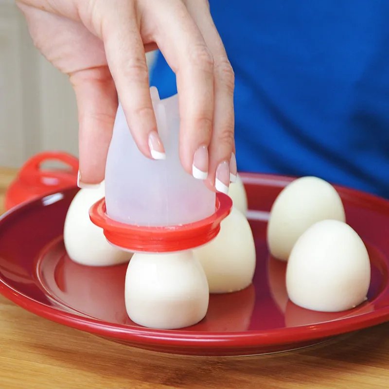 Silicone Egg Cup Mini Egg Boiler Silicone Steam Egg Cup Kitchen Baking Accessories Molds Boiled Separator