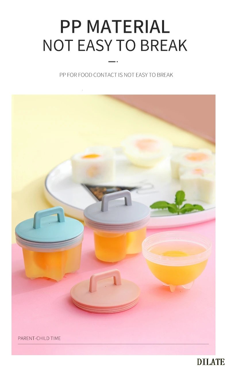 Silicone Egg Cup Mini Egg Boiler Silicone Steam Egg Cup Kitchen Baking Accessories Molds Boiled Separator