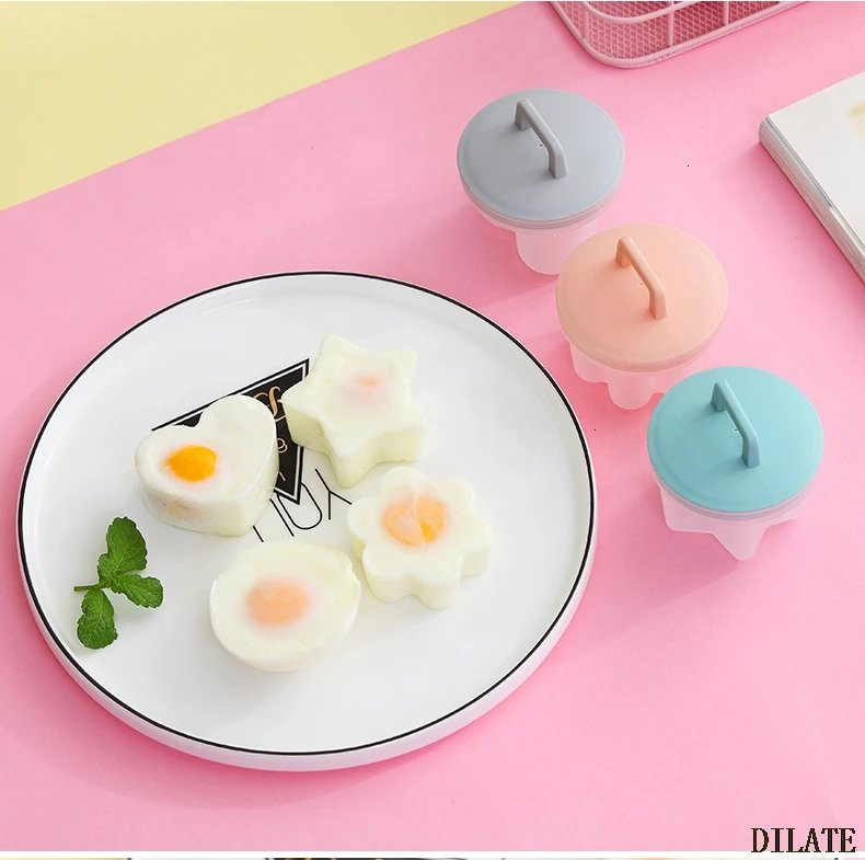 Silicone Egg Cup Mini Egg Boiler Silicone Steam Egg Cup Kitchen Baking Accessories Molds Boiled Separator