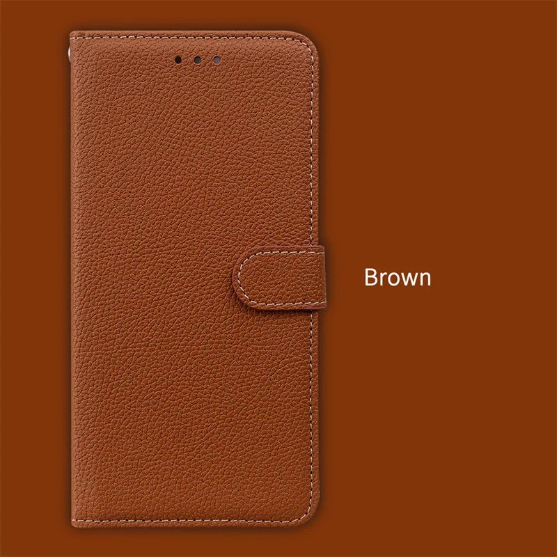 Solid Color Classic Phone Case Leather For Samsung Galaxy