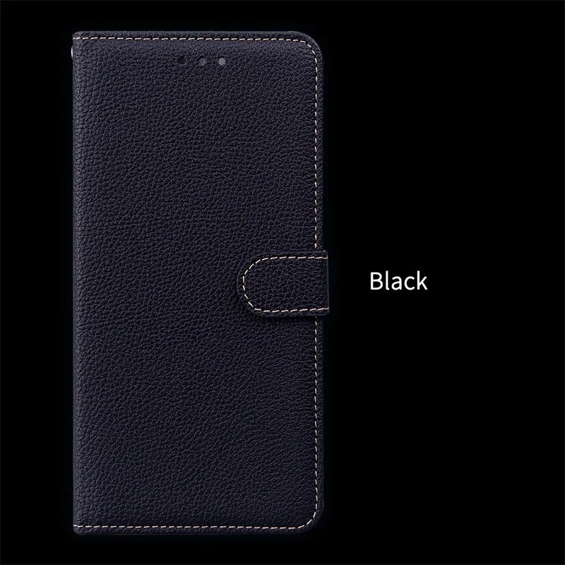 Solid Color Classic Phone Case Leather For Samsung Galaxy