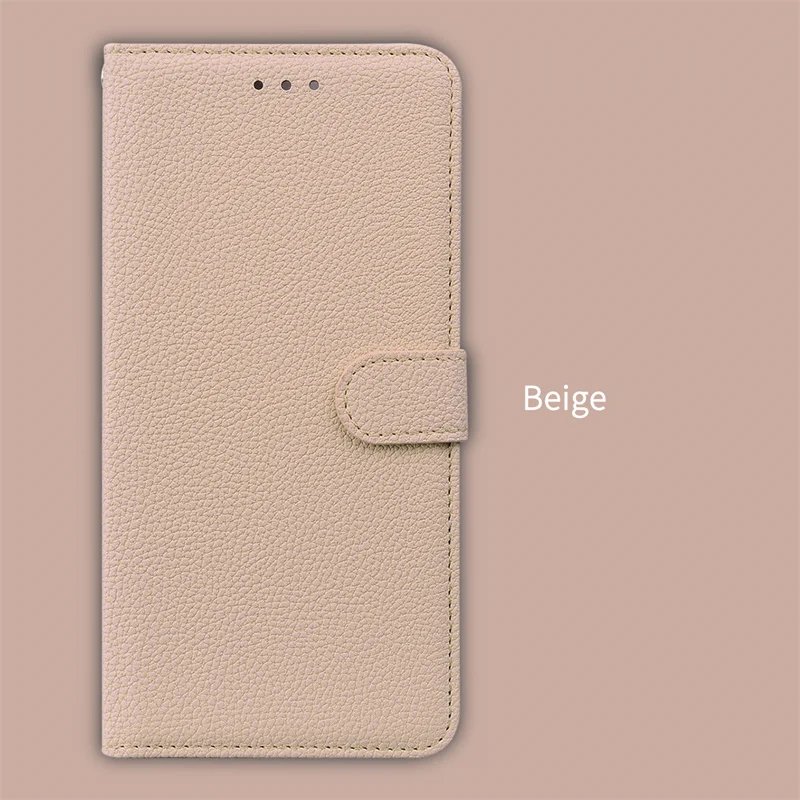 Solid Color Classic Phone Case Leather For Samsung Galaxy